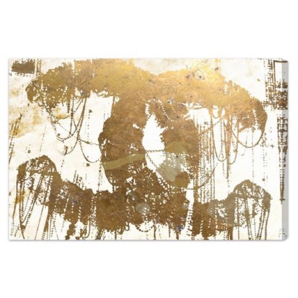Oliver Gal Other - Oliver Gal Hey Lolita Chanel gold chain art